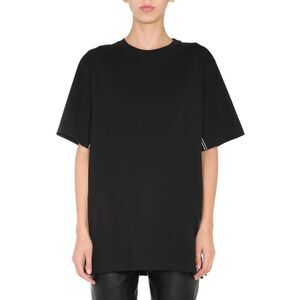 STELLA MCCARTNEY Oversized Crew Neck T-Shirt Unisex BLACK T-Shirts